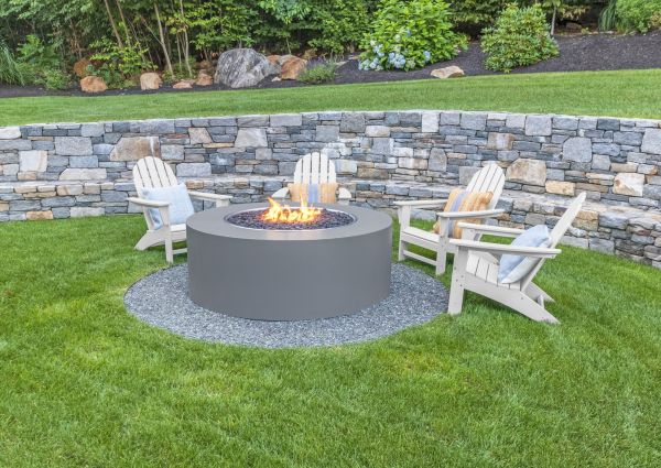 Fire Pit Landscaping in Summerfield