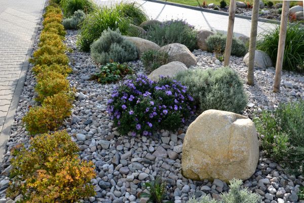 Decorative Rock Installation in Summerfield
