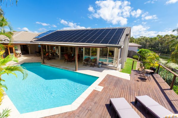 Pool Deck Landscaping in Summerfield