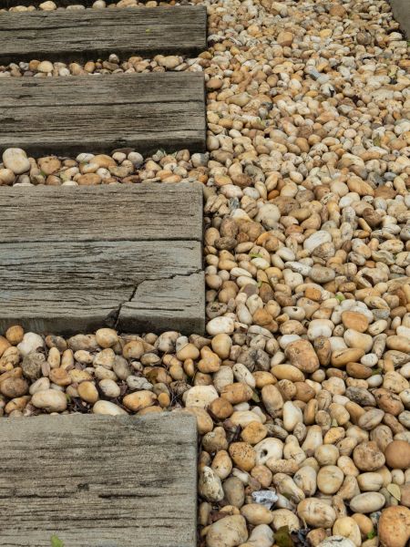 Pea Rock Installation in Summerfield