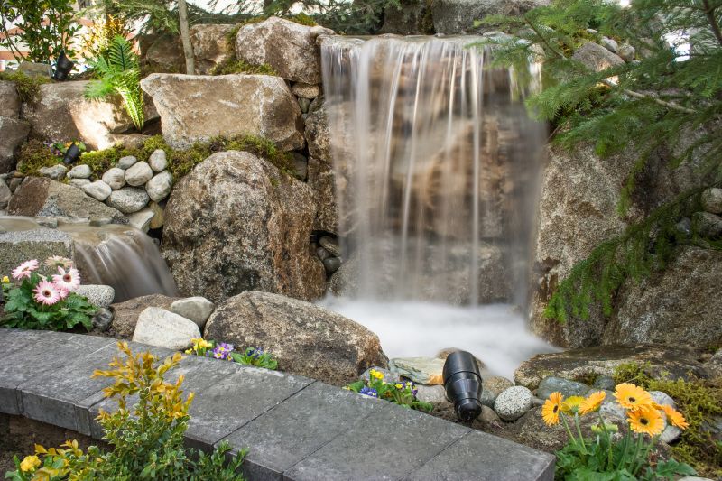 Garden Waterfall Installation